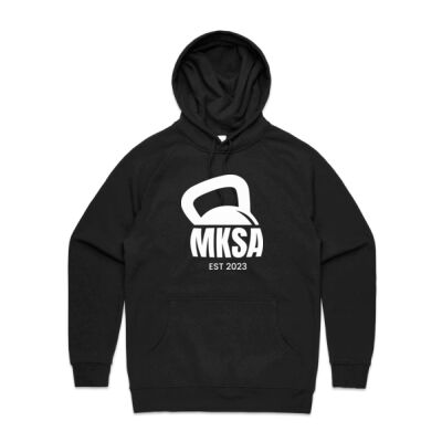 MKSA Hoodie - white logo Thumbnail